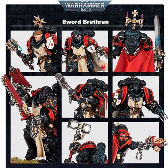 Warhammer 40k Frères d'Épée Black Templars 55-43