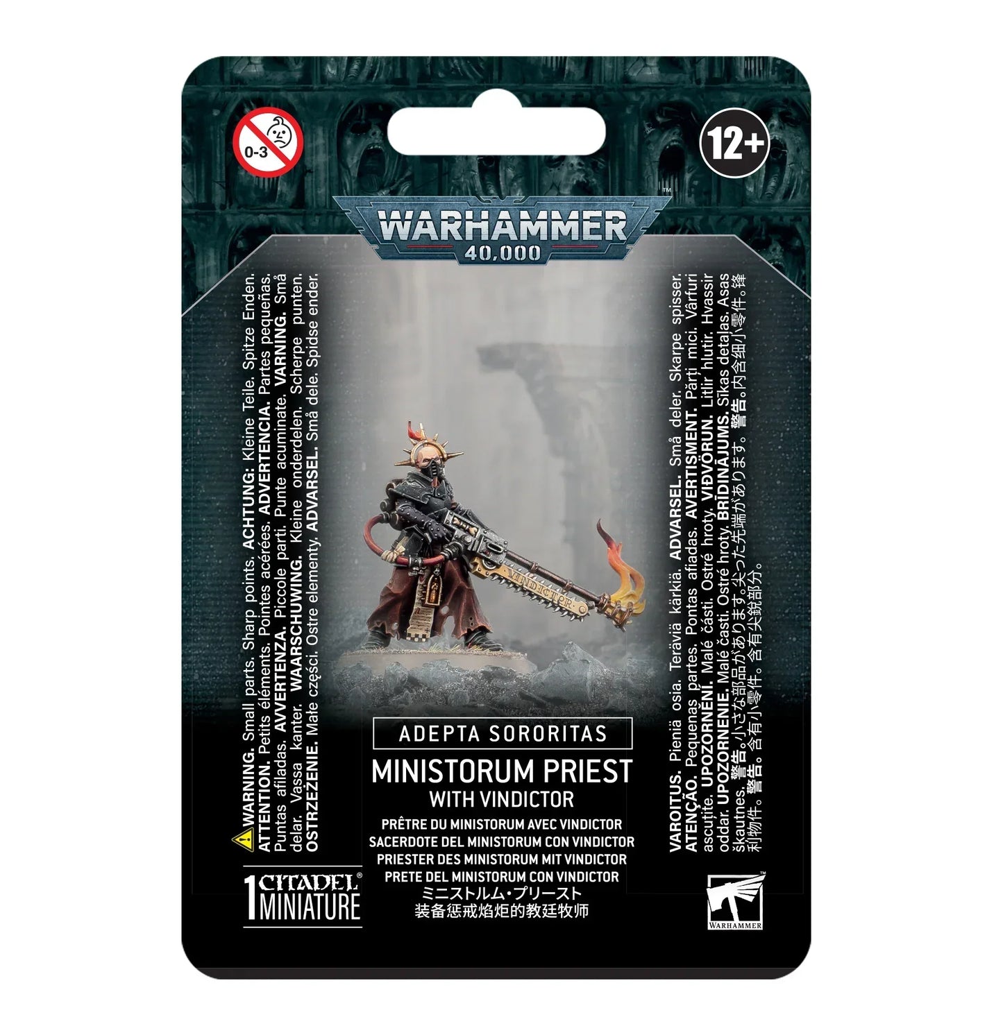 Warhammer 40k: PRÊTRE DU MINISTORUM AVEC VINDICTOR 52-51