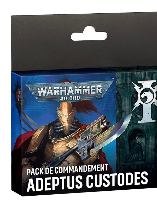 Warhammer 40,000 – Pack de Commandement : Adeptus Custodes (FR) 01-15