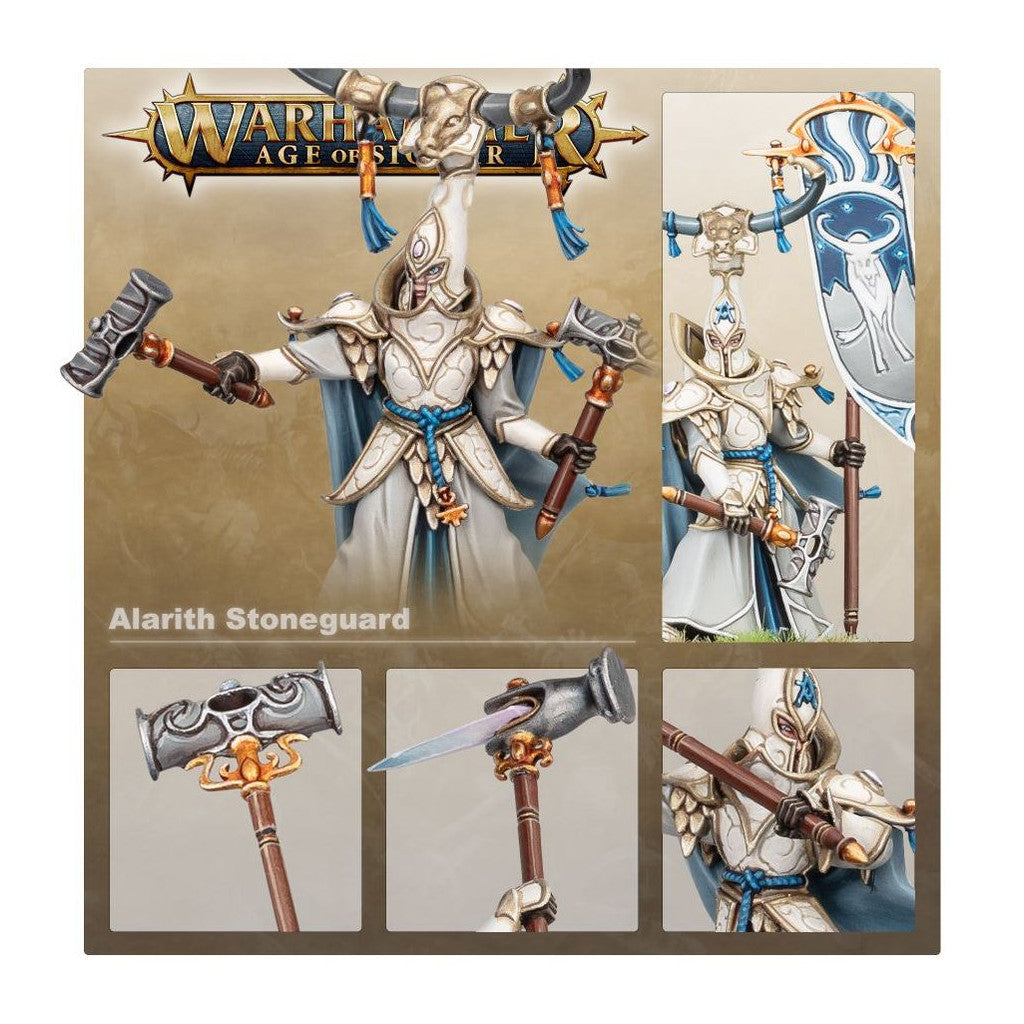 Age Of Sigmar – Suzerains Lumineths : Alarith Stoneguard 87-54