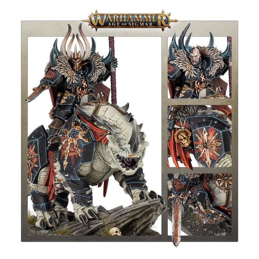 Age Of Sigmar – Slaves to Darkness : Seigneur du Chaos sur Karkadrak 83-62
