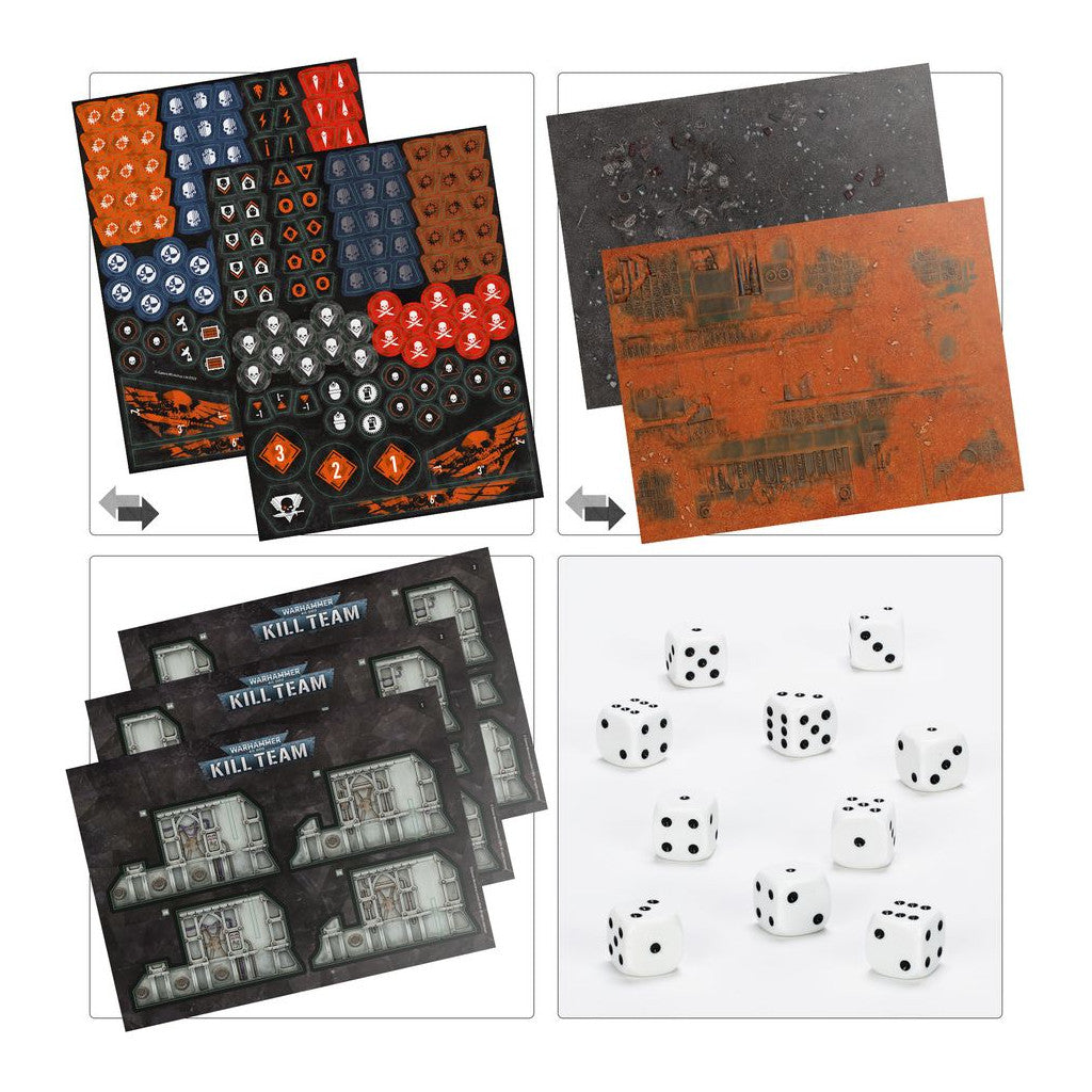 Warhammer 40K Kill Team – Set d’Initiation (Jeu de Figurines Complet Débutant)