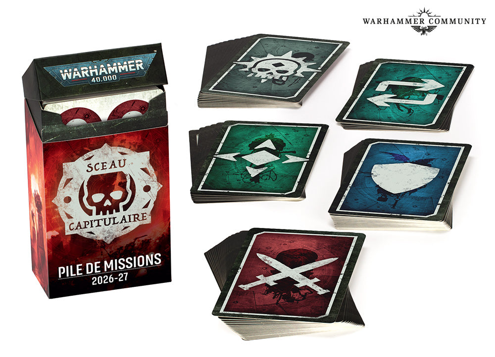 Warhammer 40,000 : Pile de Missions Sceau Capitulaire 2026-27 (FR) 40-65