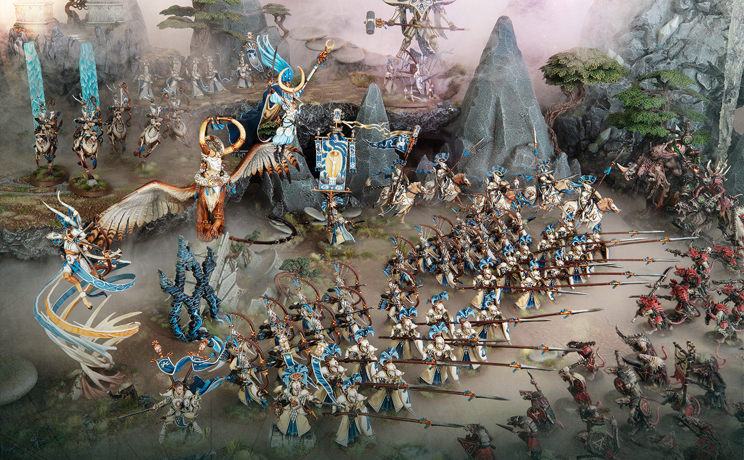 Armées Age of Sigmar - Figurines Warhammer Ordre, Chaos, Mort et Destruction