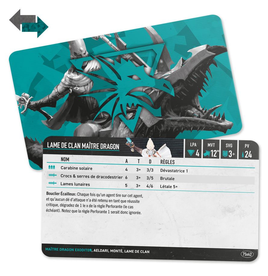 Kill Team : Exodite – Maîtres Dragons Exodites (FR)