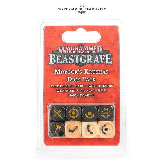Warhammer Underworlds – Set de Dés des Krazeurs de Morgok