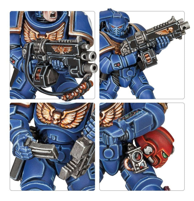 Warhammer 40K Primaris Intercessors – Kit Plastique Space Marines 10 Figurines 48-75
