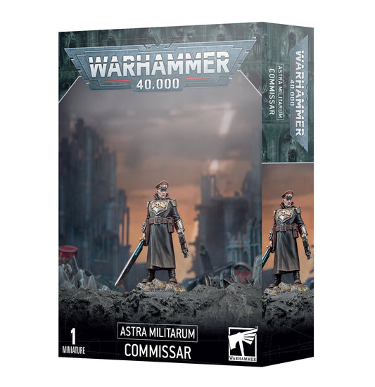 Warhammer 40k Astra Militarum: Commissaire