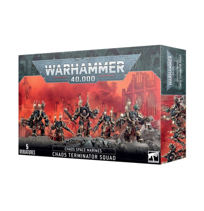 Warhammer 40k escouade terminators chaos space marines