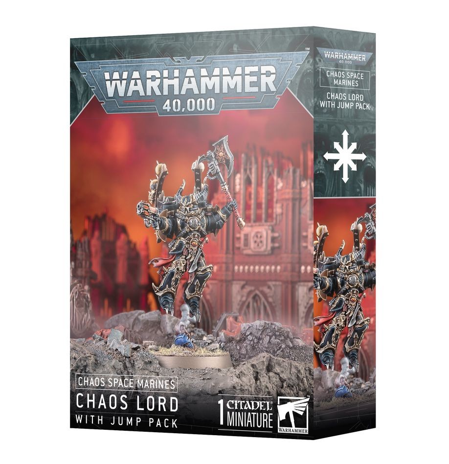 Warhammer 40k: SEIGNEUR DU CHAOS AVEC RÉACTEUR DORSAL