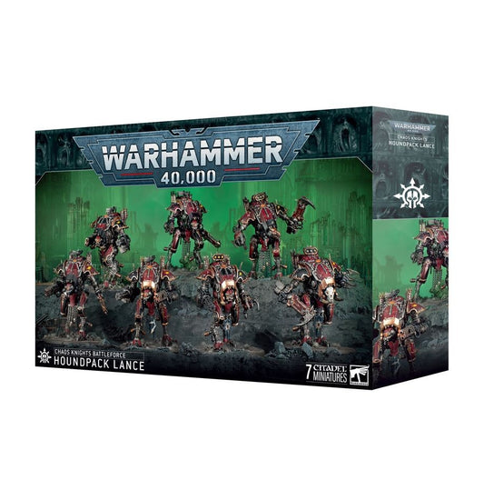 Warhammer 40k Battleforce de Chevaliers du Chaos: Lance de Meute Écumante