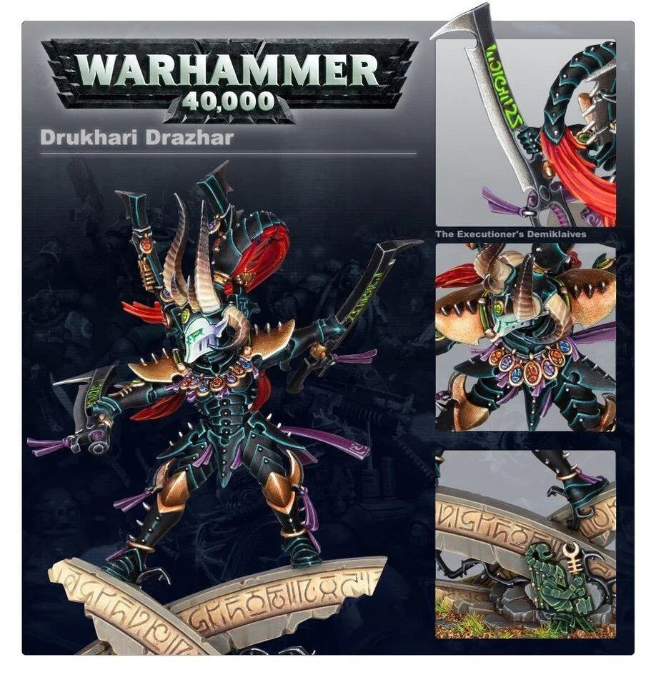 Warhammer 40k DRUKHARI DRAZHAR 45-41