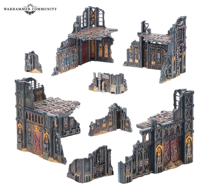 Warhammer 40,000 – Champ de Bataille Armageddon – Terrain Prépeint – 40-70