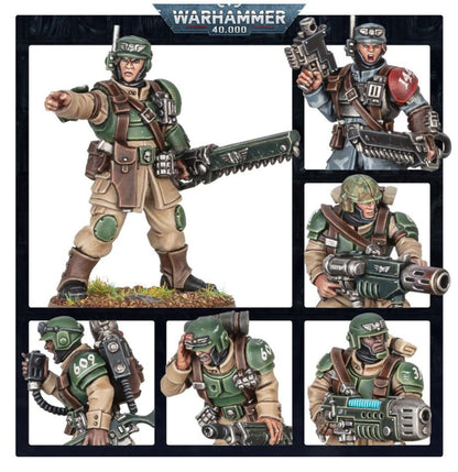 Warhammer 40k Astra militarum troupe de choc Cadian 47-33