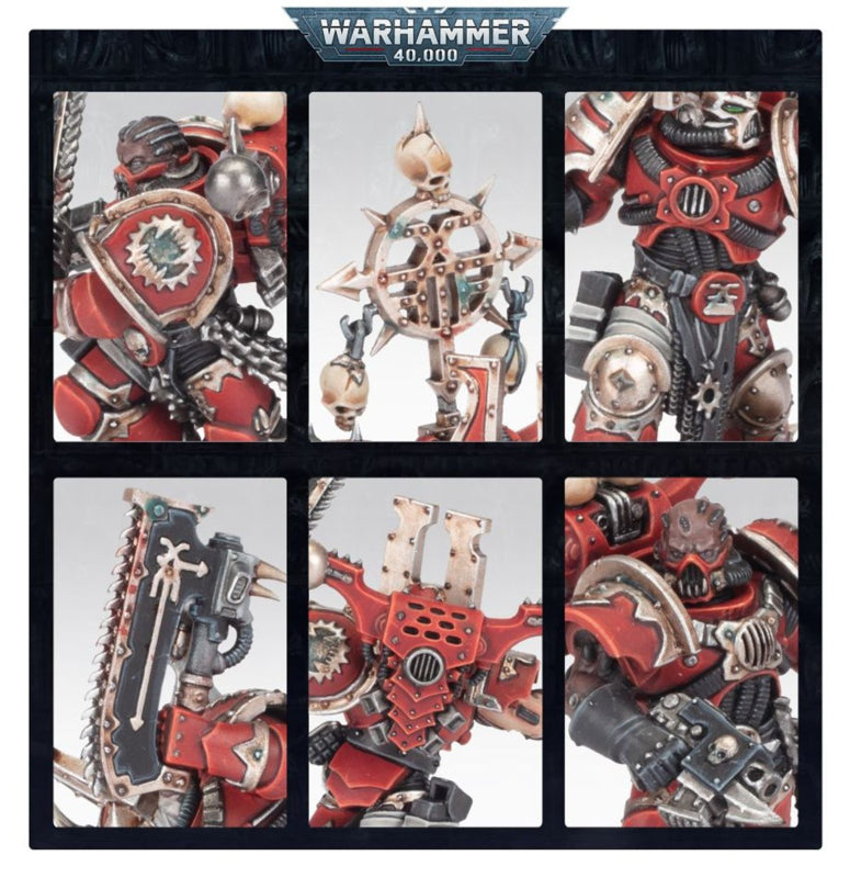 Warhammer 40k Berzerks de Khorne, world eaters 43-10