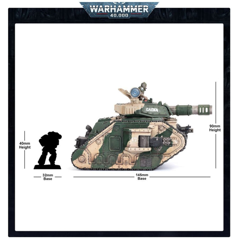 Warhammer 40k astra miliitarum char de combat Leman Russ 47-06