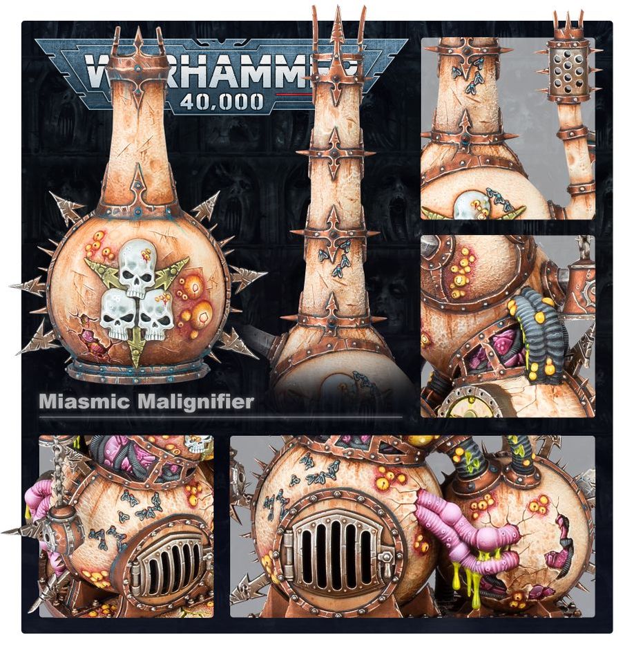 Warhammer 40k Exhausteur Miasmatique Death Guard