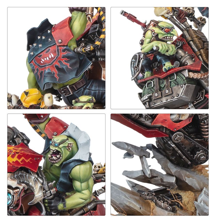 Warhammer 40k Xenos - Orks: Wazdakka Gutsmek 50-72