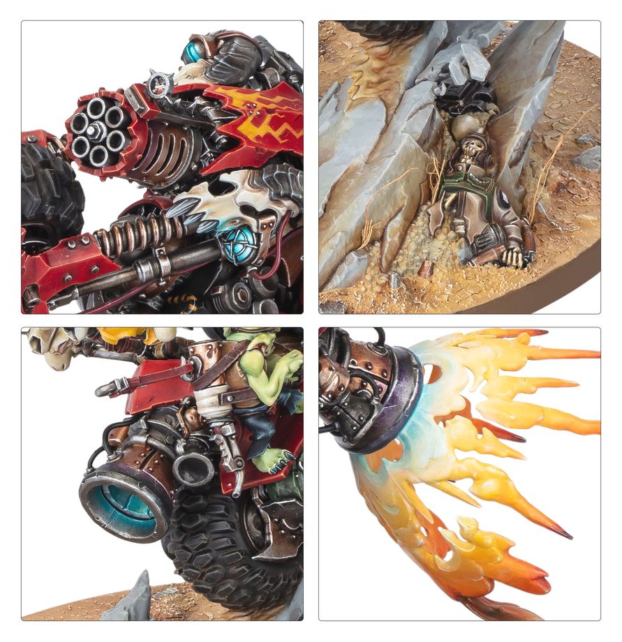 Warhammer 40k Xenos - Orks: Wazdakka Gutsmek 50-72