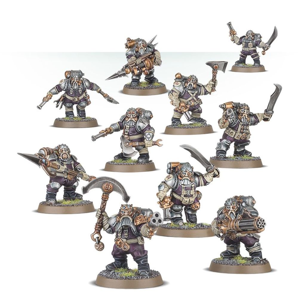 Age of Sigmar : Order - Kharadron Overlords Arkanaut Company 84-35