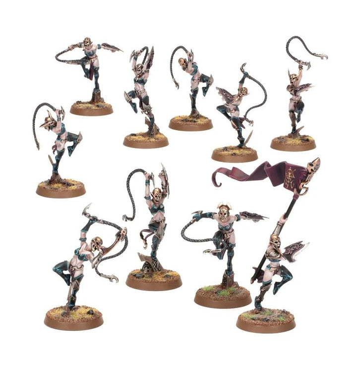 Age of Sigmar : Daughters of Khaine – Régiment de Renom : Le Fouet Pourpre 85-25