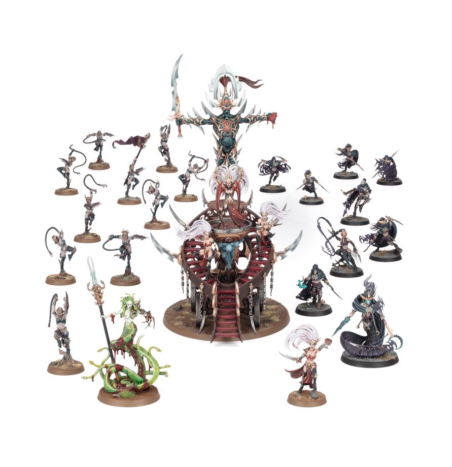 Age of Sigmar : Fer de Lance – Daughters of Khaine – Coterie de l'Ombre Khainite 70-852