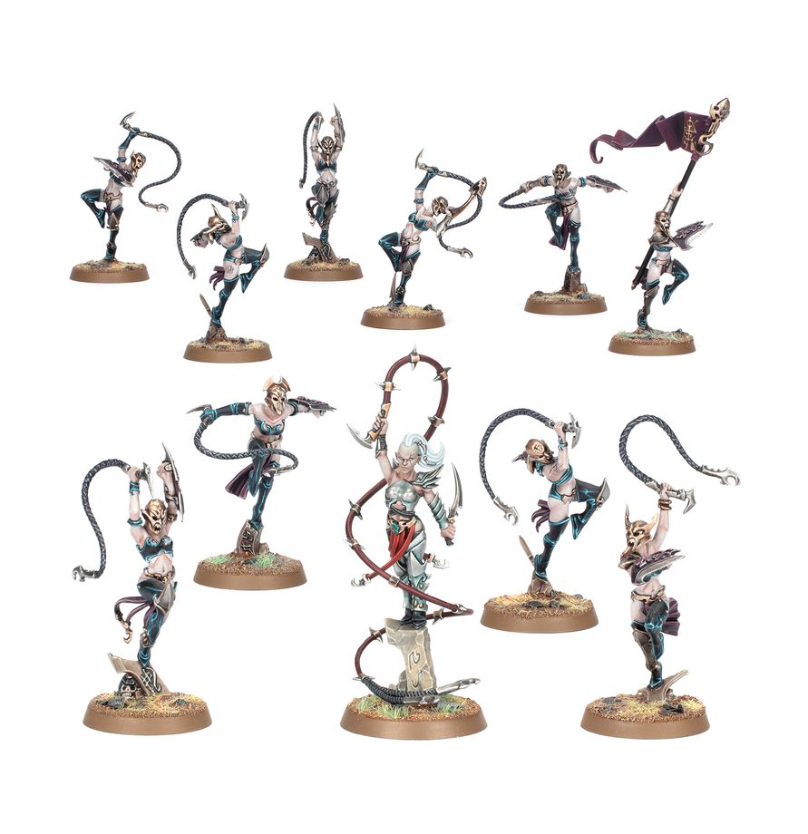 Age of Sigmar : Daughters of Khaine – Régiment de Renom : Le Fouet Pourpre 85-25