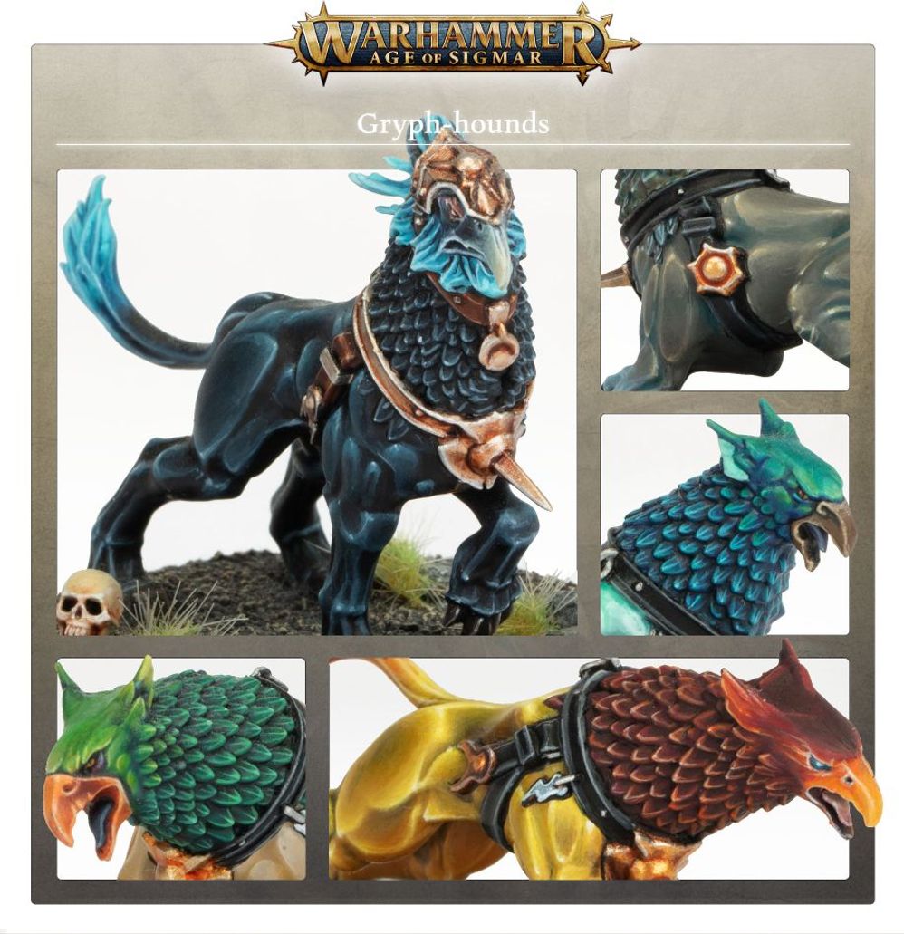 Age of Sigmar Gryph-Hounds 96-31