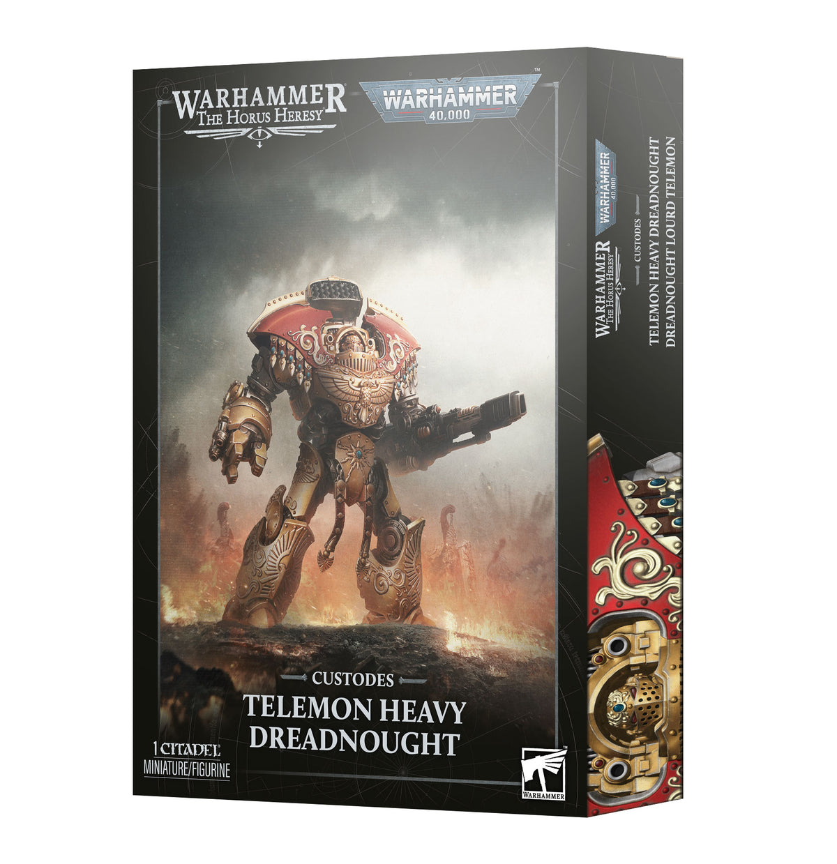 Warhammer The Horus Heresy – Dreadnought Lourd Telemon – Adeptus Custodes 77-02