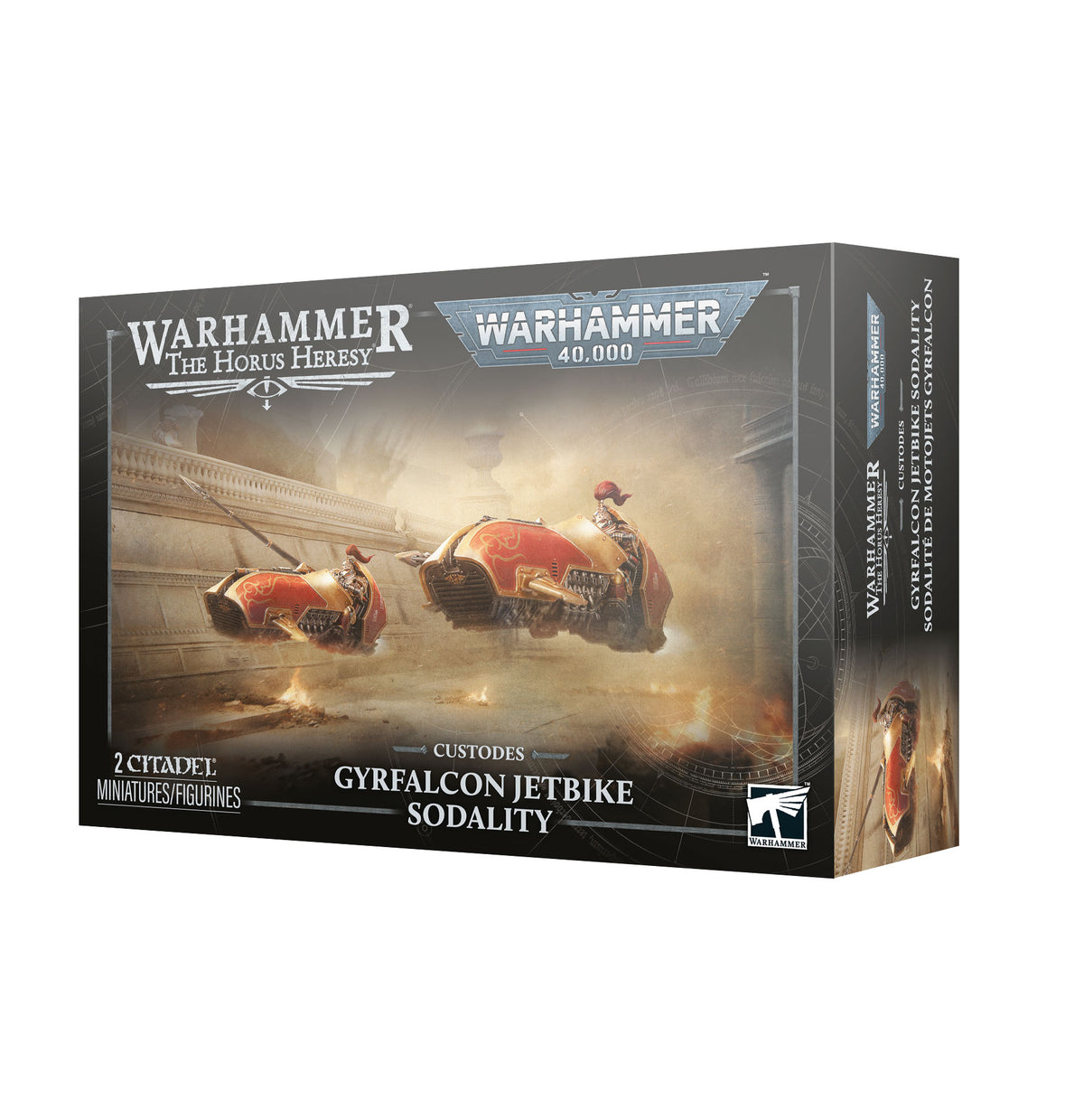 Warhamme The Horus Heresy – Sodalité de Motojets Gyrfalcon – Adeptus Custodes 77-03