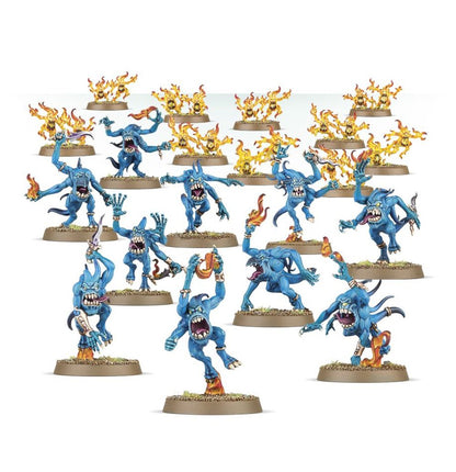 Age of Sigmar : Chaos - Deamons of Tzeentch Blue Horrors & Brimstone Horrors 97-30