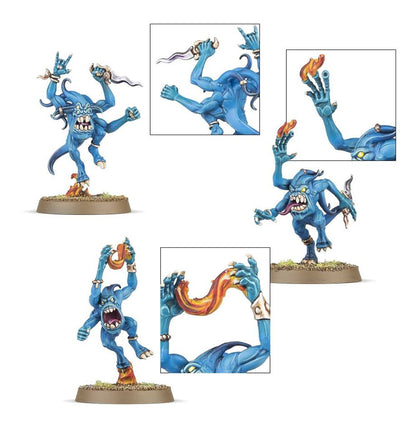 Age of Sigmar : Chaos - Deamons of Tzeentch Blue Horrors & Brimstone Horrors 97-30