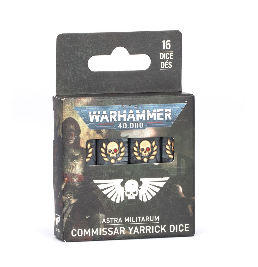Warhammer 40k Astra Militarum: Dés du Commissaire Yarrick 47-83
