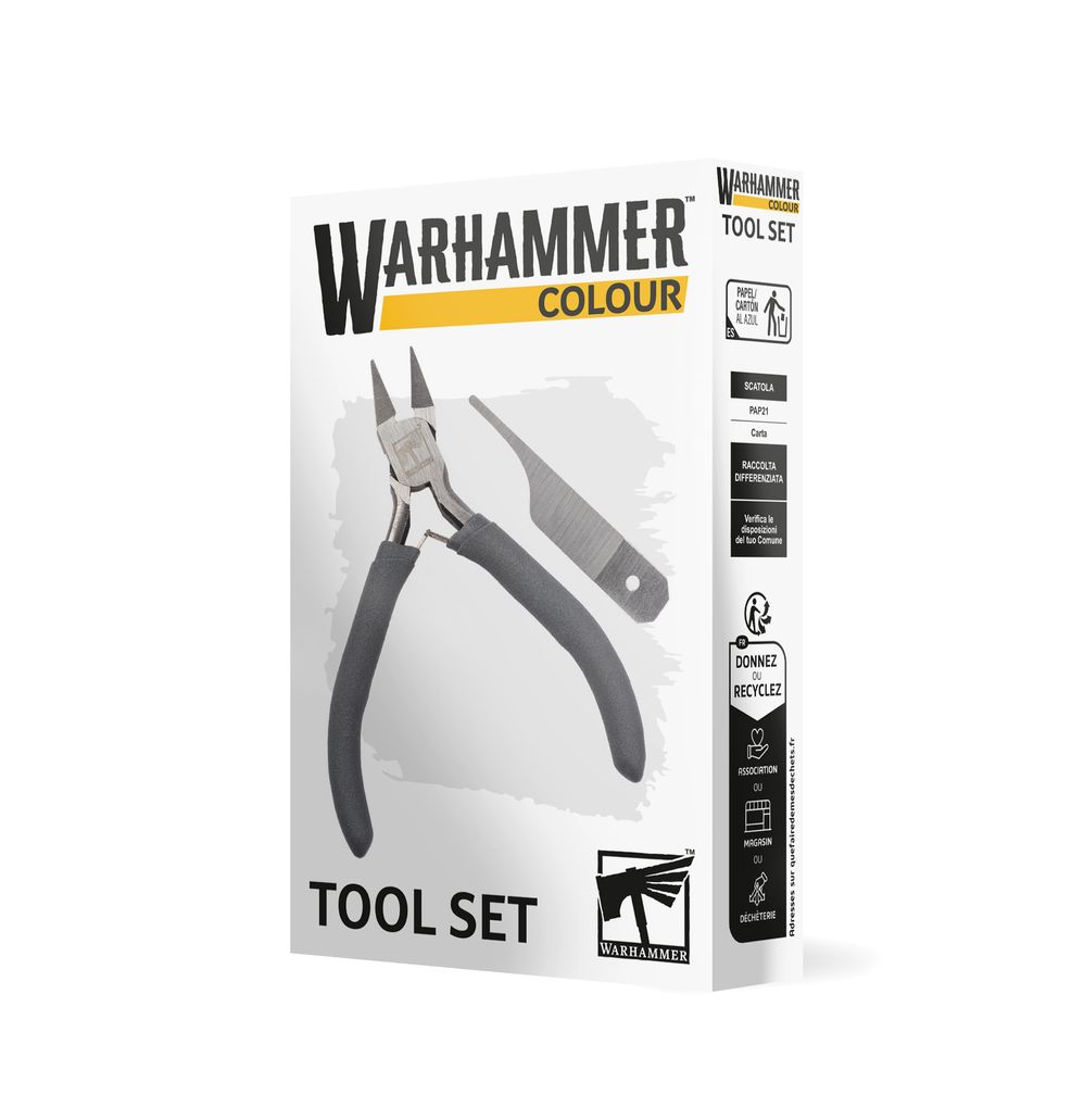 WARHAMMER COLOUR: SET D'OUTILS 66-36