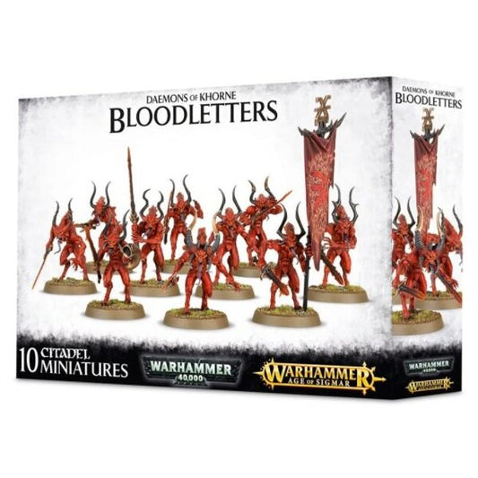 W40K / Age of Sigmar : Bloodletters de Khorne – Démons de Khorne 97-08