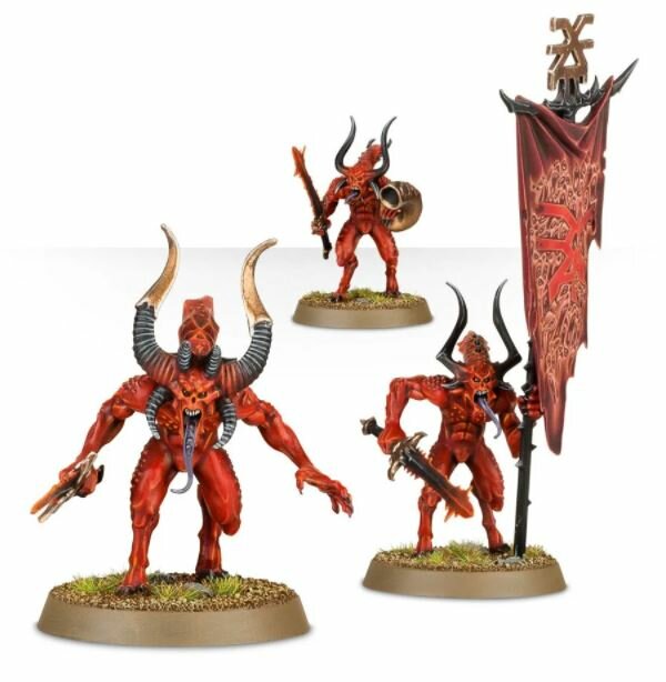 W40K / Age of Sigmar : Bloodletters de Khorne – Démons de Khorne 97-08