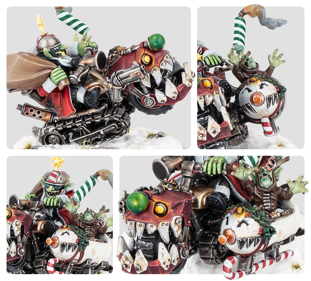 Warhammer 40,000 – Gobbo le Rouge sur Squigmobile 50-83