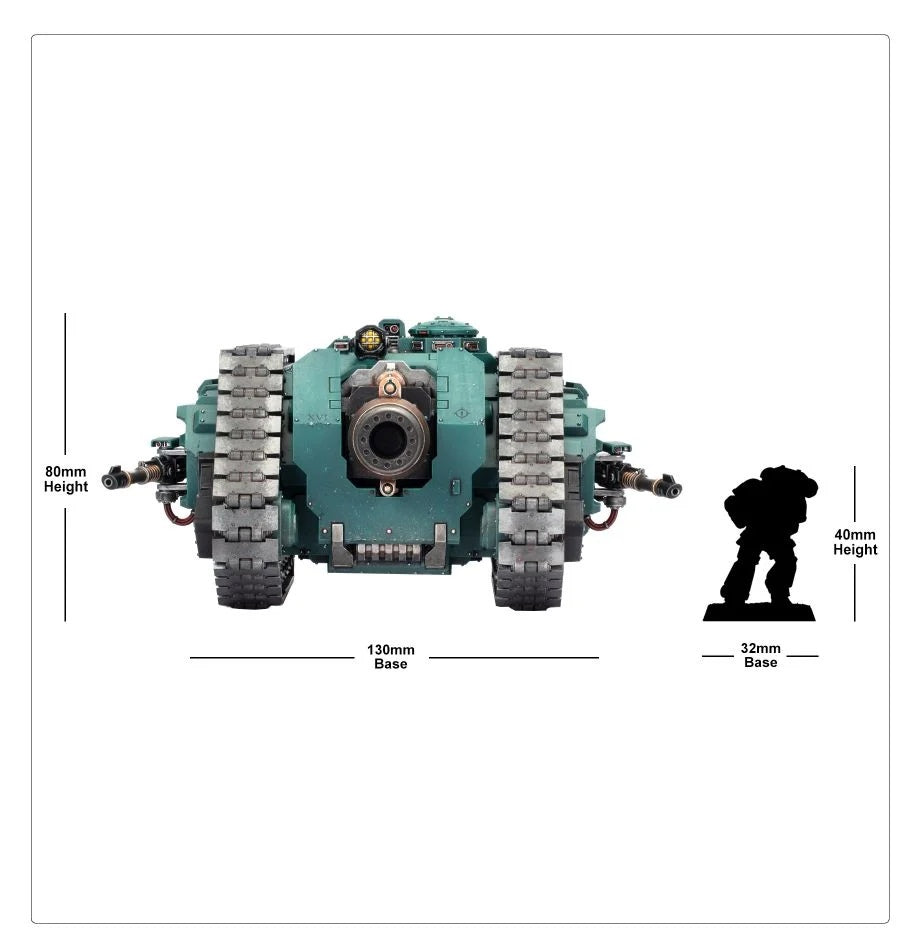 Warhammer the Horus Heresy: Char de Siège Lourd Typhon 31-15