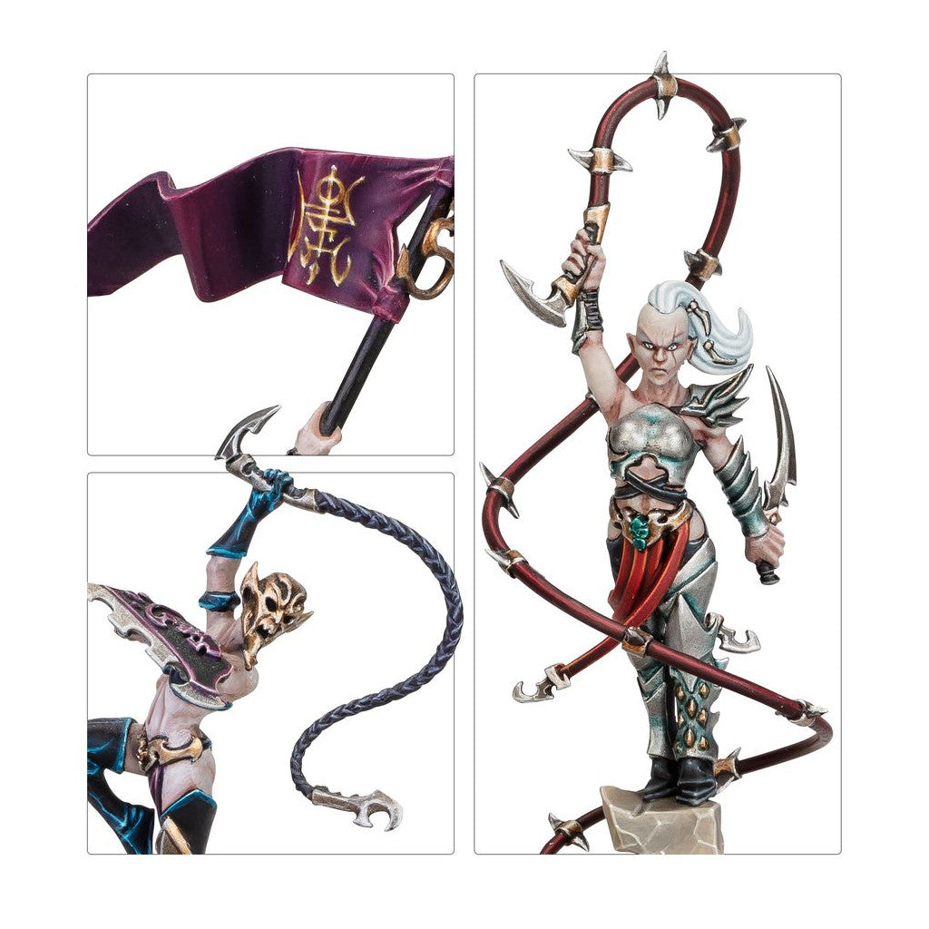Age of Sigmar : Daughters of Khaine – Régiment de Renom : Le Fouet Pourpre 85-25