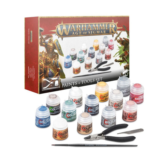 Warhammer Age of Sigmar Set de peinture et outils 80-17