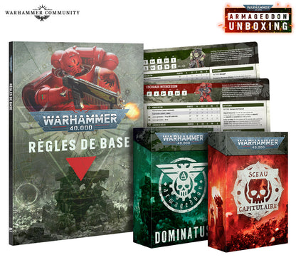 Warhammer 40,000 : Armageddon – Coffret de Lancement Nouvelle Édition (FR) 40-01