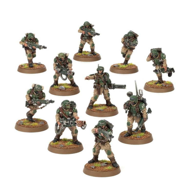Warhammer 40k Astra militarum troupe de choc Cadian 47-33