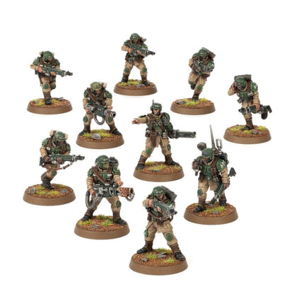 Warhammer 40k Astra militarum troupe de choc Cadian 47-33