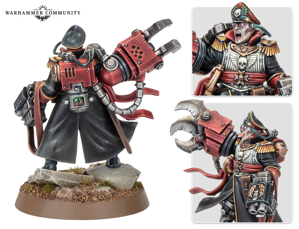 Warhammer 40k Imperium Astra Militarum: Commissaire Yarrick 47-56