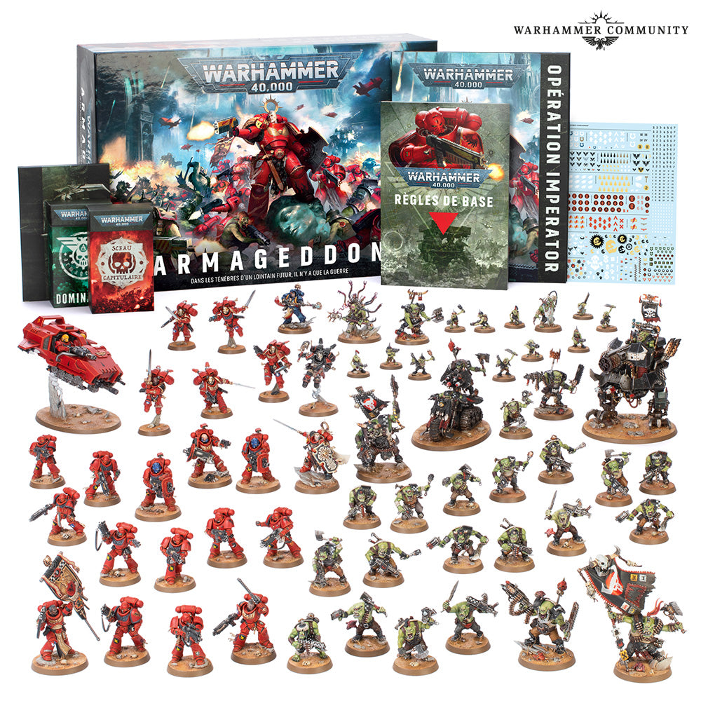Warhammer 40,000 : Armageddon – Coffret de Lancement Nouvelle Édition (FR) 40-01