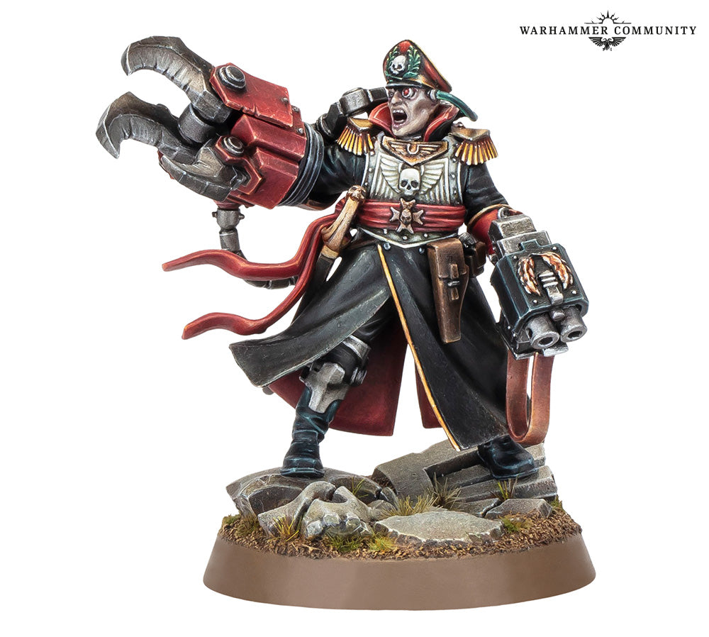 Warhammer 40k Imperium Astra Militarum: Commissaire Yarrick 47-56