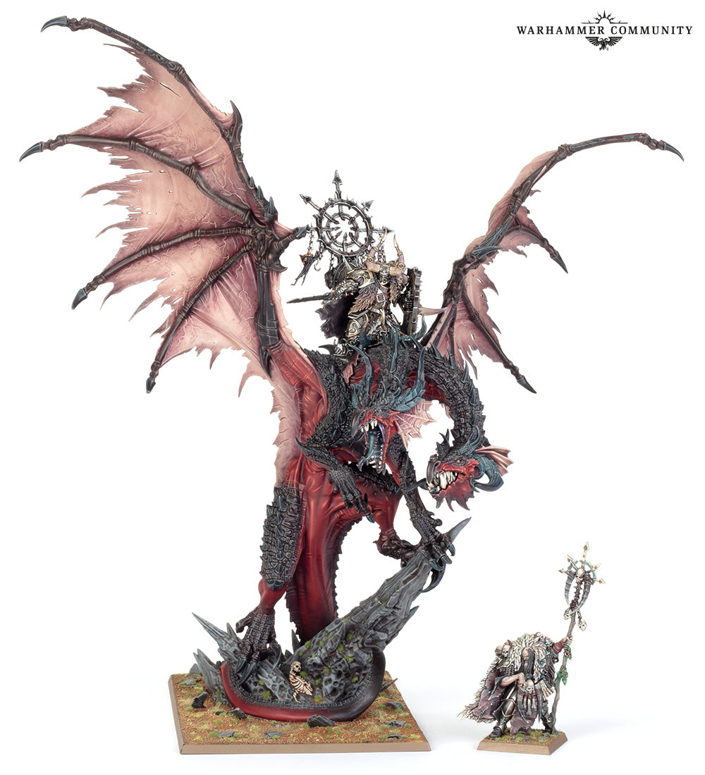 Warhammer : The Old World - Chaos – Seigneur sur Chaos Dragon 08-19