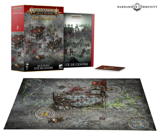 Warhammer Age of Sigmar : Spearhead – Pack de Jeu Cité de Cendre (FR) 80-58