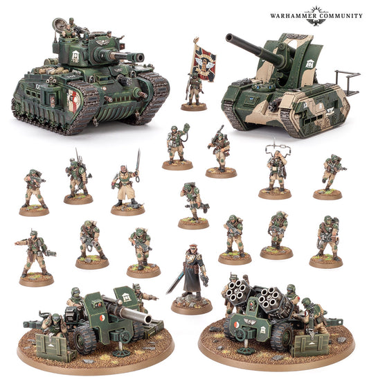 Warhammer 40,000 – Imperium - Astra Militarum Bataillon : Peloton de l'Astra Militarum 47-48