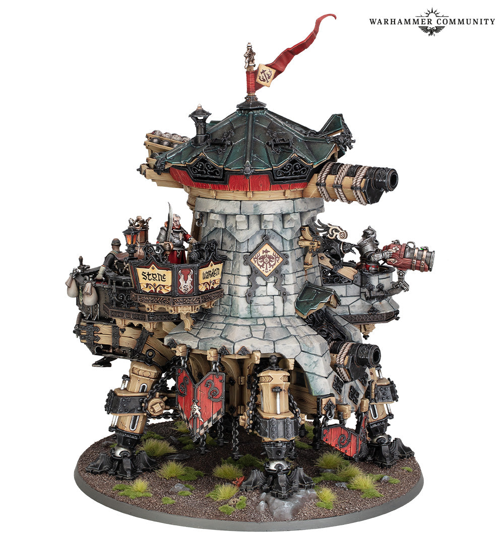 Warhammer Age of Sigmar : CITIES OF SIGMAR: MÉCAFORT CANONNADE 86-15